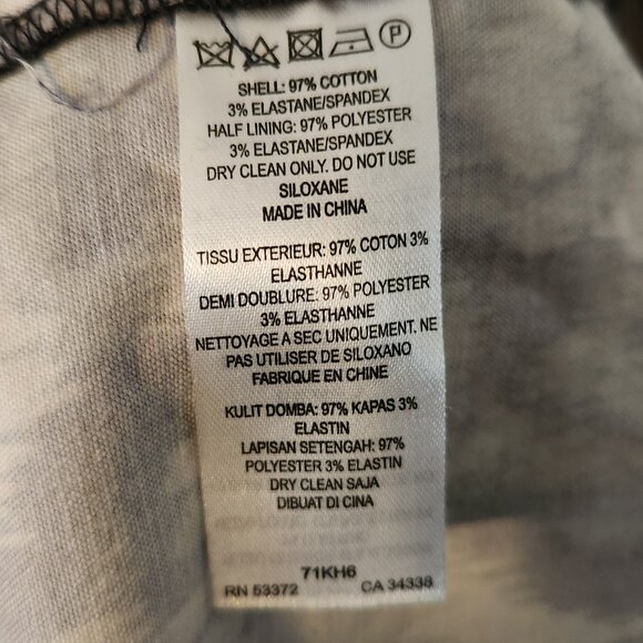 FRENCH CONNECTION cap sleeve multicolour graphic dress, size 12 - Picture 4 of 4